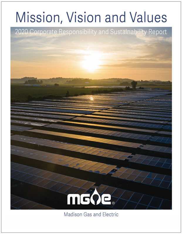 2020 Corporate Responsibility and Sustainability Report cover