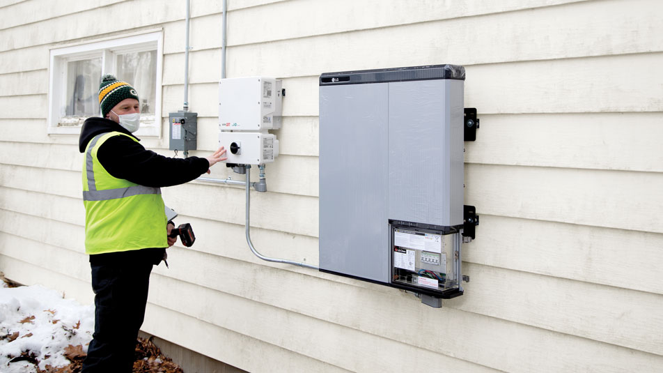 MGE partners with homeowners who have rooftop solar arrays to test residential battery storage