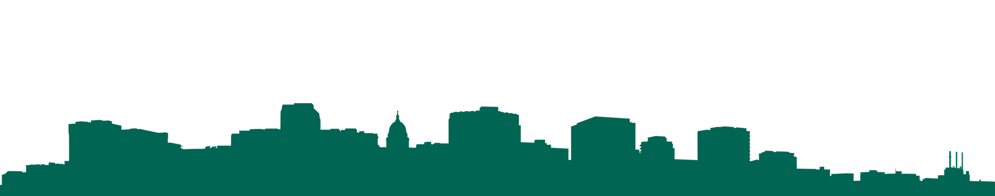 Madison Skyline silhouette