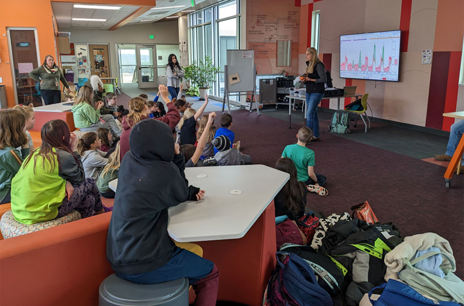 Educators using a KEEP kit.